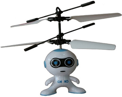 

dhawani marketing pvt.ltd Flying Heli Bot-Blue(White)