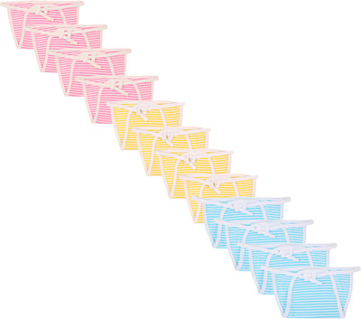 

MomToBe Newborn Baby Nappies/Langot (Hoseiry), Pack of 12, Multicolor