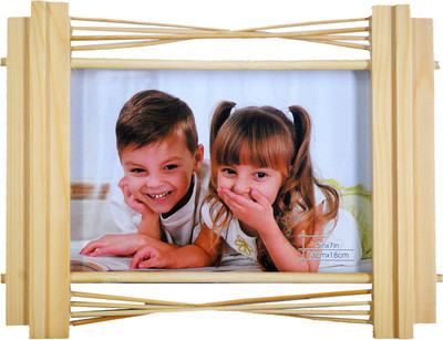 

RAINBOW PRINTS AND GIFTS Wood Photo Frame(Brown, 1 Photos)