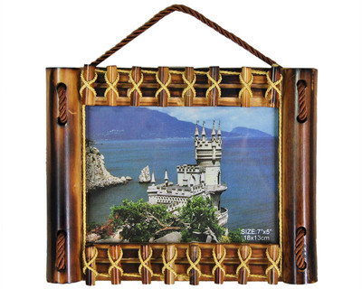 

RAINBOW PRINTS AND GIFTS Wood Photo Frame(Brown, 1 Photos)