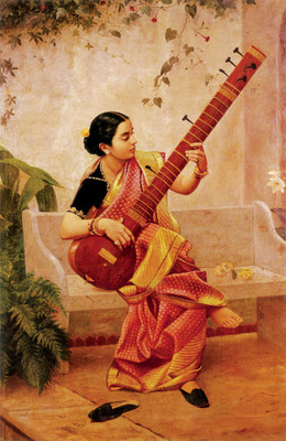 

Portrait Of Kadambari Paper Print(24 inch X 16 inch)