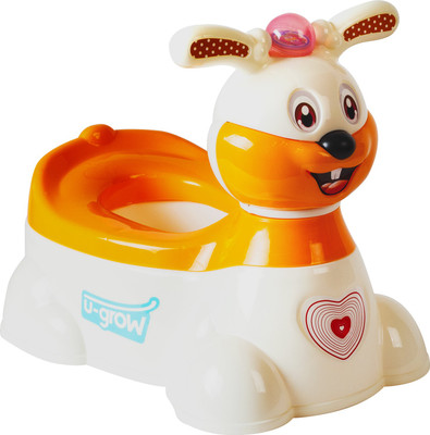 

U-grow Rabbit Musical Potty Seat- Orange Potty Seat(Orange)