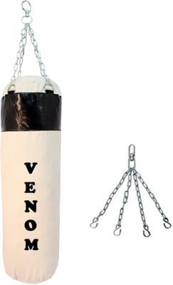 

Venom 3.0 FEET LONG , CANVAS MATERIAL , UNFILLED WITH CHAIN Hanging Bag(3.0, 36 kg)