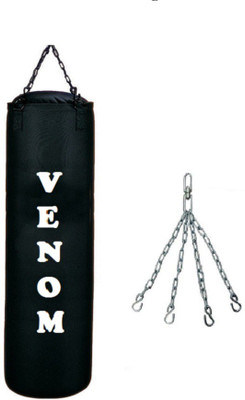 

Venom 3.0 FEET LONG , CANVAS MATERIAL , UNFILLED WITH CHAIN Hanging Bag(3.0, 36 kg)