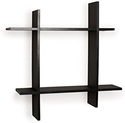 

The New Look HASHBK MDF Wall Shelf(Number of Shelves - 2, Black)