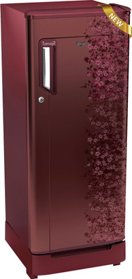 

Whirlpool 190 L Direct Cool Single Door 3 Star Refrigerator with Base Drawer(Wine Exotica, 205 Icemagic Powercool ROY)