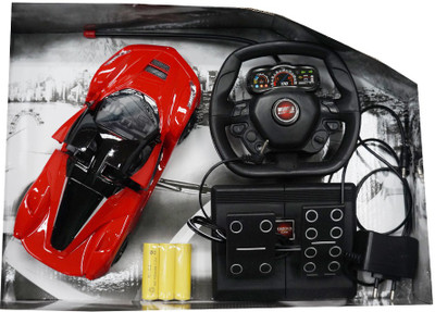 

Muren Dual Mode Transformer cum R / C Yellow Pedal Control & Steering Control Small Car(Red)