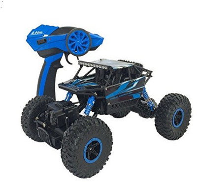 ODDEVEN 1:18 4WD Rally Car Rock Through Off Road Race Monster Truck, Blue(Blue)
