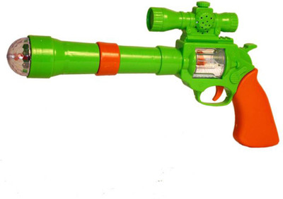 KM ROYALS Light And Musical Gun(Multicolor)