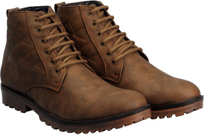 

FAUSTO Trendy Boots For Men(Tan