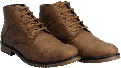 

FAUSTO Trendy Boots For Men(Tan