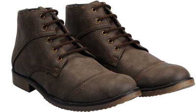 

FAUSTO Trendy Boots For Men(Brown