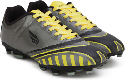 

Mmojah Athletic-01 Football Shoes For Men(Yellow, Grey, Grey/yellow