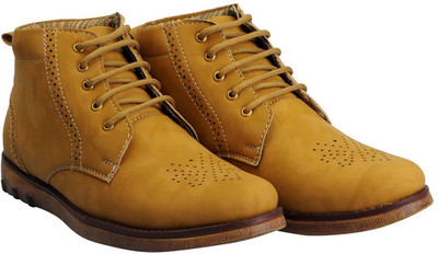 

FAUSTO Trendy Boots For Men(Beige