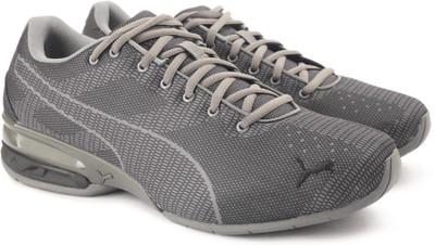 

Puma Tazon  Wov Running Shoes For Men(Grey, Quiet shade-puma black