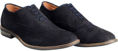 

FAUSTO Corporate Corporate Casuals For Men(Blue