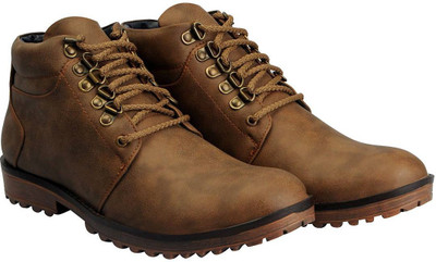 

FAUSTO Trendy Boots For Men(Tan