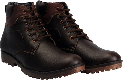 

FAUSTO Trendy Boots For Men(Brown