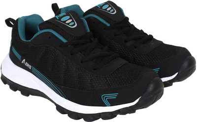 Aero AMG Performance Walking Shoes For Men(Blue, Black, Black::cyan