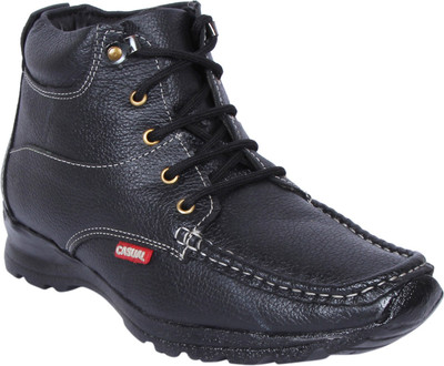 

Stoss STOSS-1001-Black Boots For Men(Black