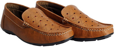 

FAUSTO Stylish Loafers For Men(Brown, Tan