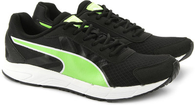 

Puma Valor IDP Running Shoes For Men(Black, Green, Puma black-safety yellow