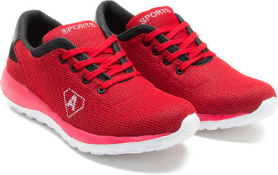 

Zixer Mesh Walking Shoes For Men(Multicolor, Vibrant red::bold black