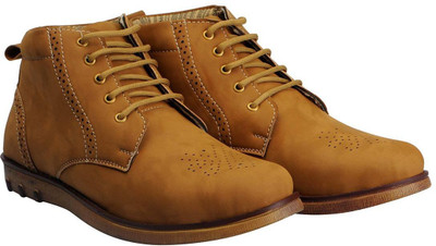 

FAUSTO Trendy Boots For Men(Tan