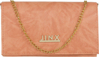 Jinx Women Casual Pink PU Sling Bag