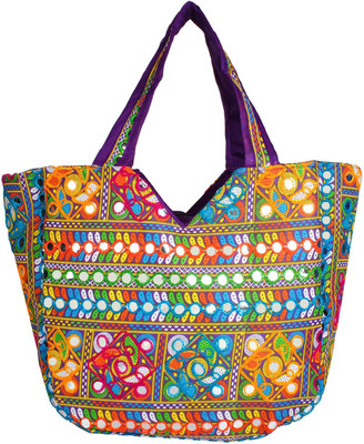 

Saashiwear Women Casual Multicolor Cotton Shoulder Bag