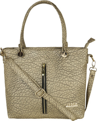 

Jinx Women Casual Gold PU Shoulder Bag