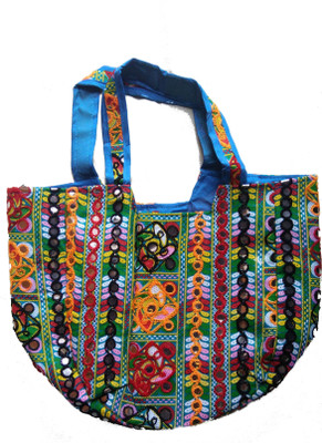 

PoojajCollection Women Casual Multicolor Cotton Shoulder Bag