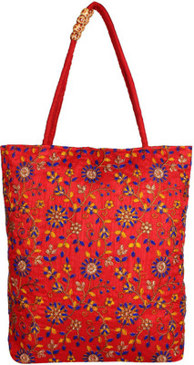 

Saashiwear Women Casual Red Polyester Shoulder Bag