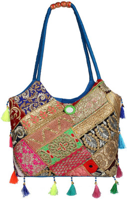 

Saashiwear Women Casual Multicolor Polyester Shoulder Bag