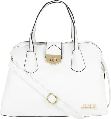 

Jinx Women Casual White PU Shoulder Bag