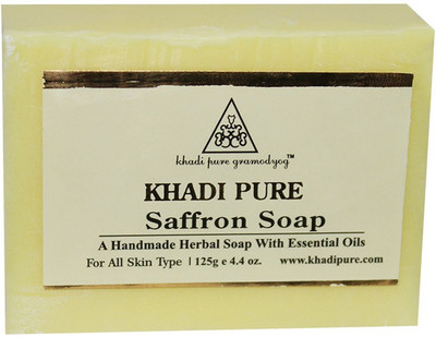 Khadi Pure Herbal Saffron Soap(125 g)