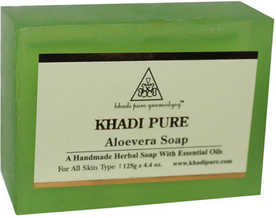Khadi Pure Herbal Aloevera Soap(125 g)