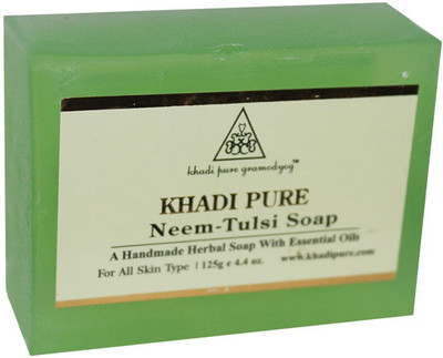 Khadi Pure Herbal Neem Tulsi Soap(125 g)