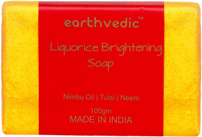 

Earthvedic Liquorice Skin Brightening Soap(100 g)