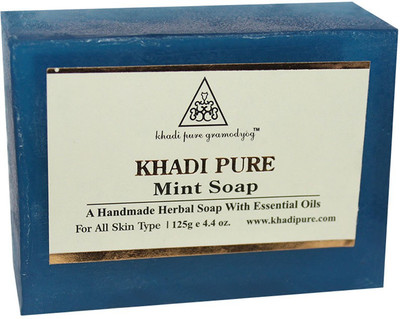 

Khadi Pure Herbal Mint Soap(125 g)