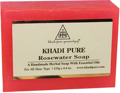 

Khadi Pure Herbal Rose Water Soap(125 g)