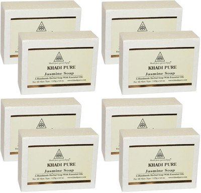 

Khadi Pure Herbal Jasmine Soap(1000 g, Pack of 8)