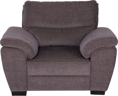 

Furniture Mind Hamfir Fabric 1 Seater Sofa(Finish Color - Brown)