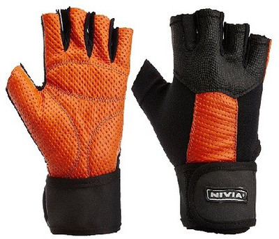Nivia Splender Gym & Fitness Gloves (M, Multicolor) available at flipkart for Rs.549