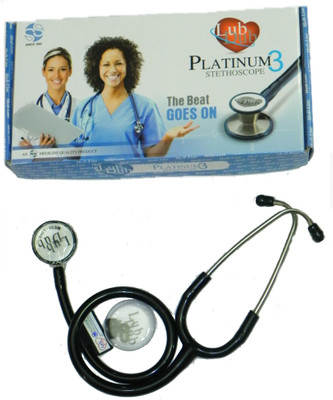 

NSC Platinum 3 Best Quality Acoustic Stethoscope(Black,grey)