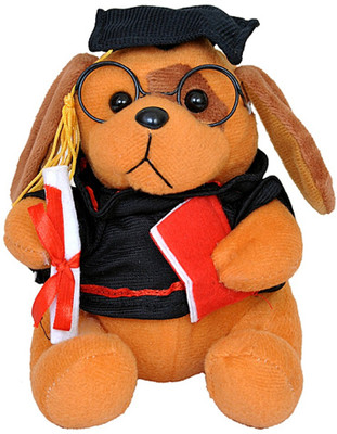 

Pingaksh Crafty Collection Sweet, Intelligent & Handsome Graduate Puppy with Degree 7" - 10.5 cm(White)