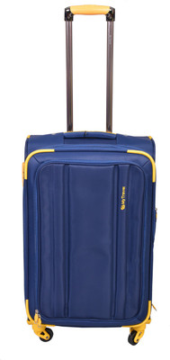 

PRAGEE EXCLUSIVE STYLISH BLUE CHECK IN TROLLEY BAG Check-in Luggage -  inch(Blue