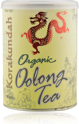

Korakundah Tea Organic Oolong Tea Unflavoured Infusion Tea Drum(100 g)