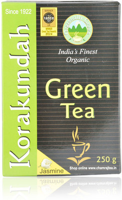 

Korakundah Tea Korakundah Organic Green Tea High Grown Premium Orthodox Tea (jasmine) Unflavoured Jasmine Tea(250 g, Tetrapack)