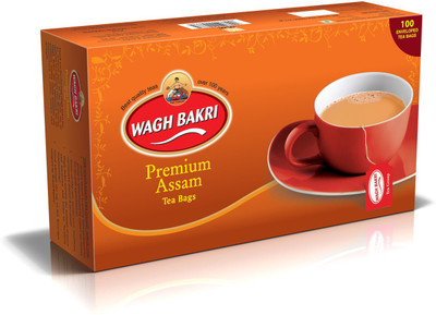 

Waghbakri Premium Assam Tea bags - 200 gm Black Tea Bags(200 g, Box)
